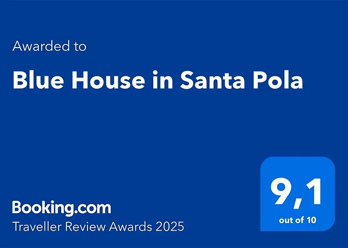 Blue House In Santa Pola