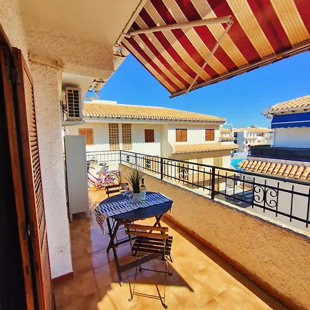 Blue House In Santa Pola Apartment Exterior photo