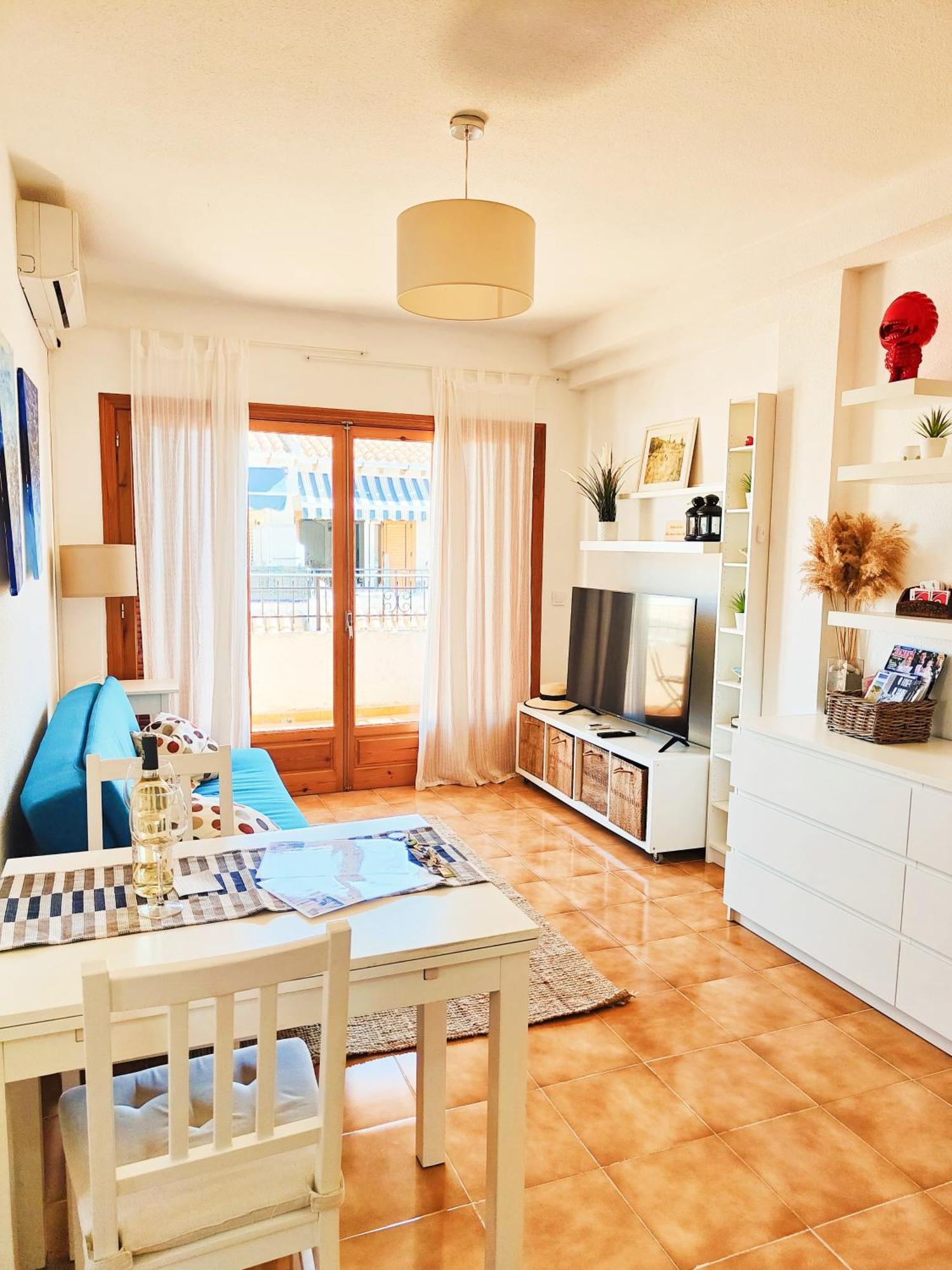 Apartment Blue House In Santa Pola